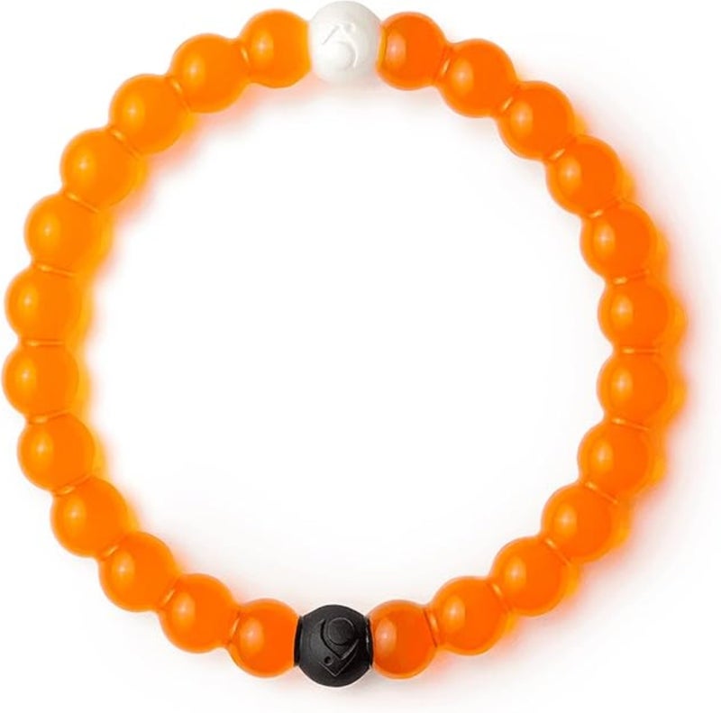Lokai Silicone Beaded Bracelet for Mental Health Awareness - Medium, 6.5 Inch Circumference - Jewelry Fashion Bracelet Slides-On for Comfortable Fit for Men, Women & Kids - Image 1